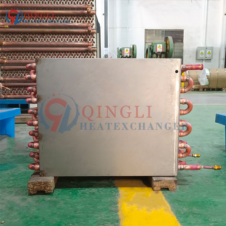 Customized Copper Tube Freon Internal Circulation Air Cooling Refrigeration Condenser Coil