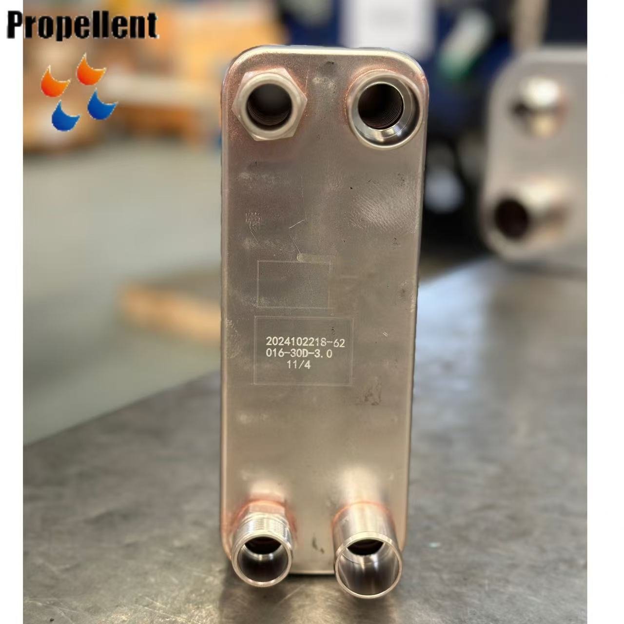 Oil Cooler copper brazed plate Heat Exchanger stainless steel heat exchanger for Diesel cooling system