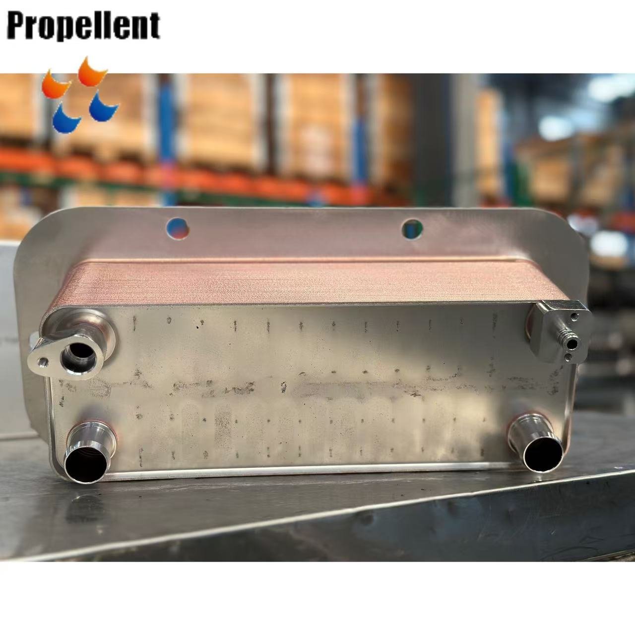 Oil Cooler copper brazed plate Heat Exchanger stainless steel heat exchanger for Diesel cooling system