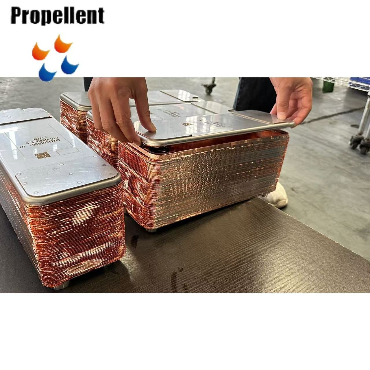Oil Cooler copper brazed plate Heat Exchanger stainless steel heat exchanger for Diesel cooling system