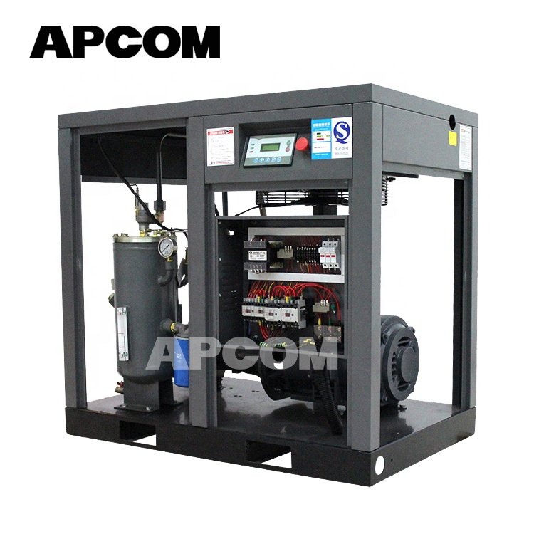APCOM Aircompressors 185 Cfm air Compressor 30kw Screw air Compressor 50hp Aircompressor 30 kw air Screw Compressor