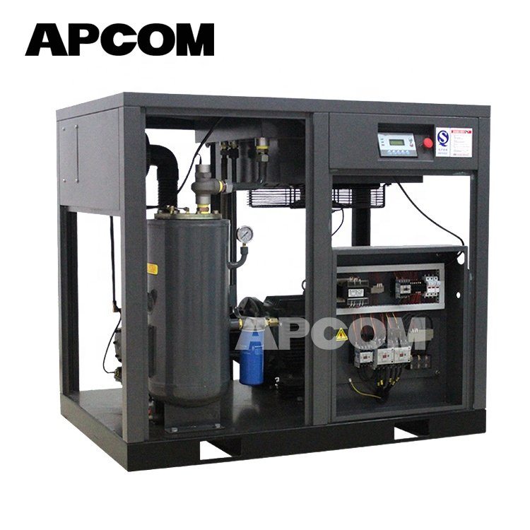 APCOM Aircompressors 185 Cfm air Compressor 30kw Screw air Compressor 50hp Aircompressor 30 kw air Screw Compressor