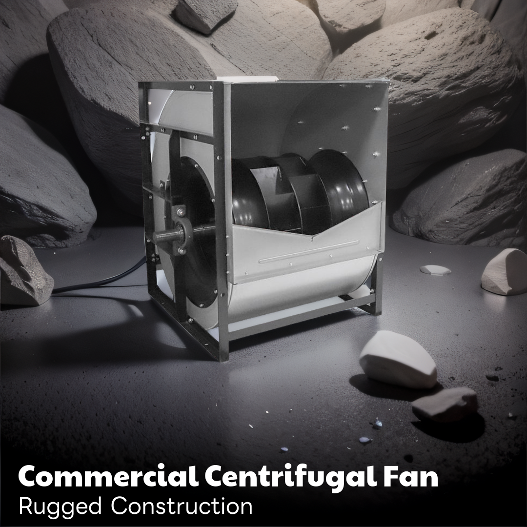 LONGWELL Customize Industrial Commercial Centrifugal Blower Fan Commercial Large Driven Backward Centrifugal Fan