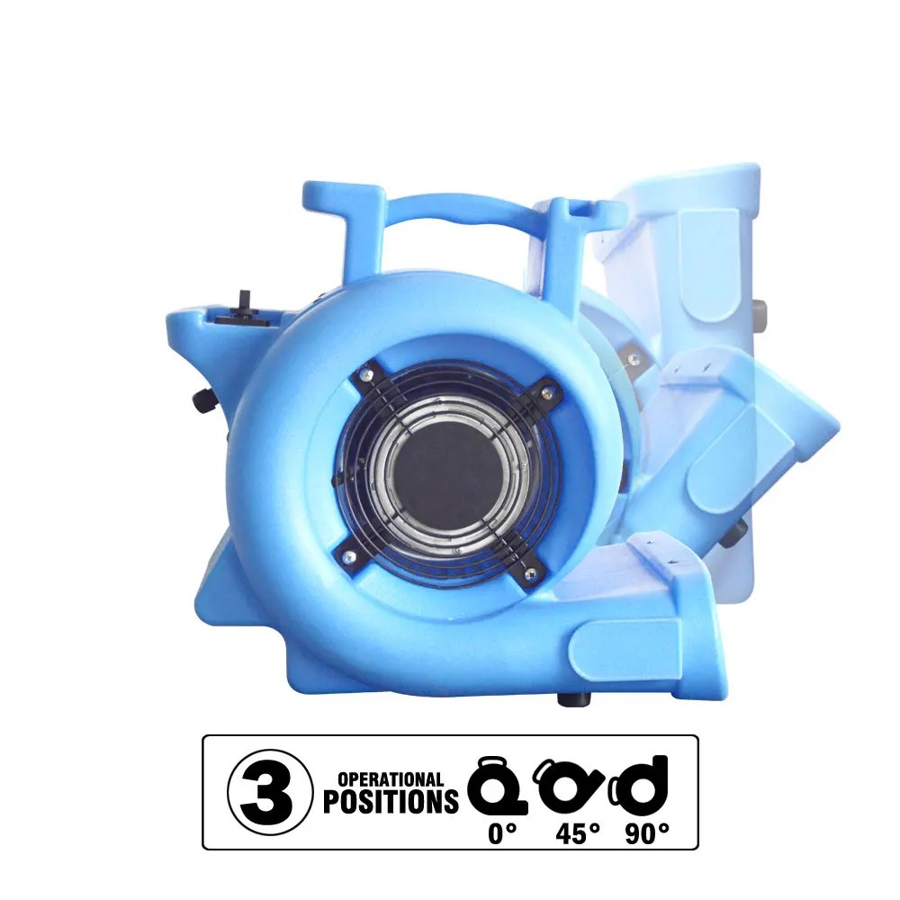 1/2HP High Quality Commercial CE ETL SAA Approved air Mover Floor Fan Blower Carpet Dryer with Socket Cleaning and restoration