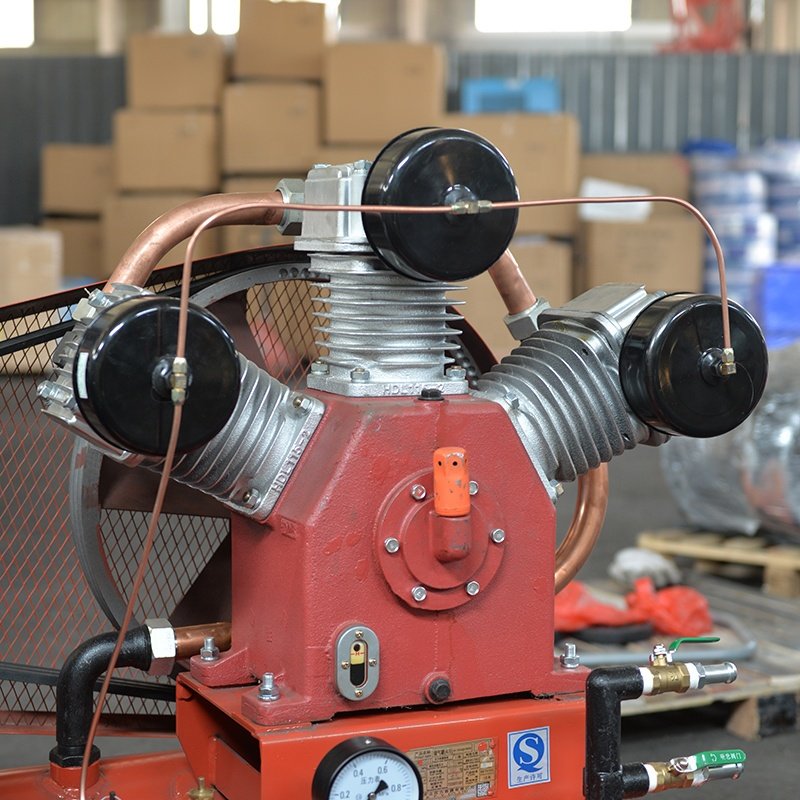 Kaishan Air-compressor Mining Used Diesel Air Compressors Portable Diesel Water Pump High Pressure Air Pump with Rock Drill 15kw