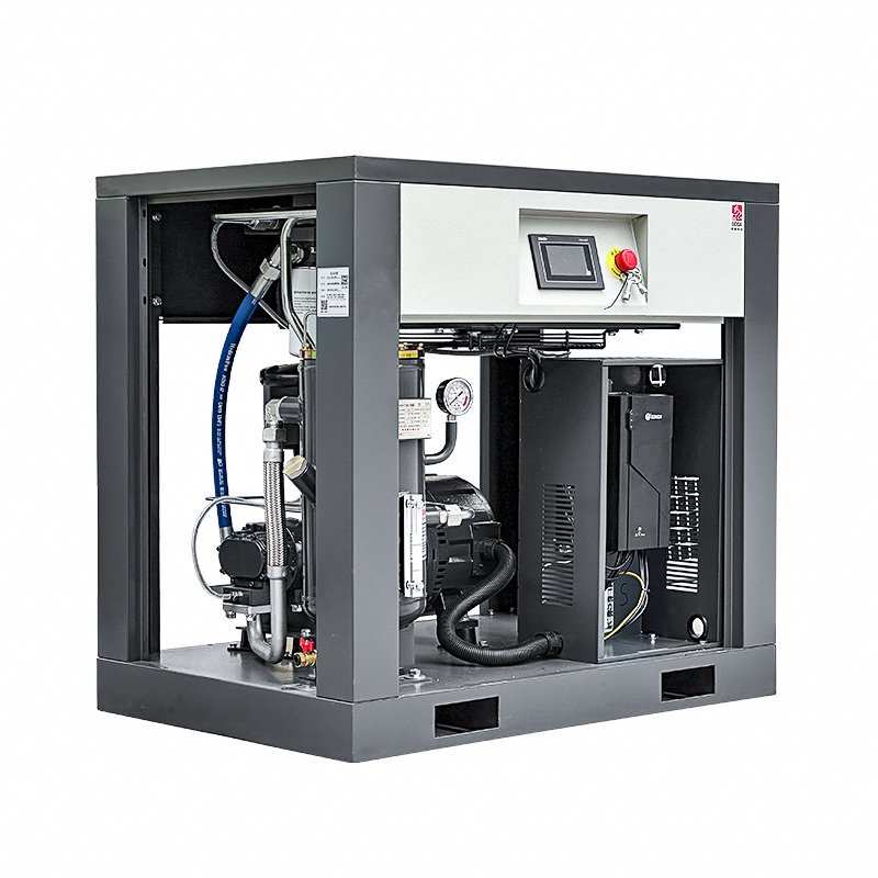 RTS 37KW 50HP Industrial Compressor IP23 PM VSD 380V 50HZ 3Phase 8Bar 0.8Mpa 8KG 116PSI Screw Air Compressor Ready to Ship