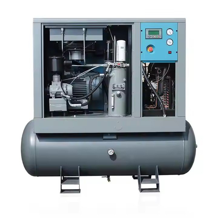 All-in-one High Pressure Screw Air Compressor for Fiber Laser Cutting Application