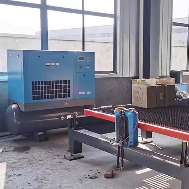All-in-one High Pressure Screw Air Compressor for Fiber Laser Cutting Application