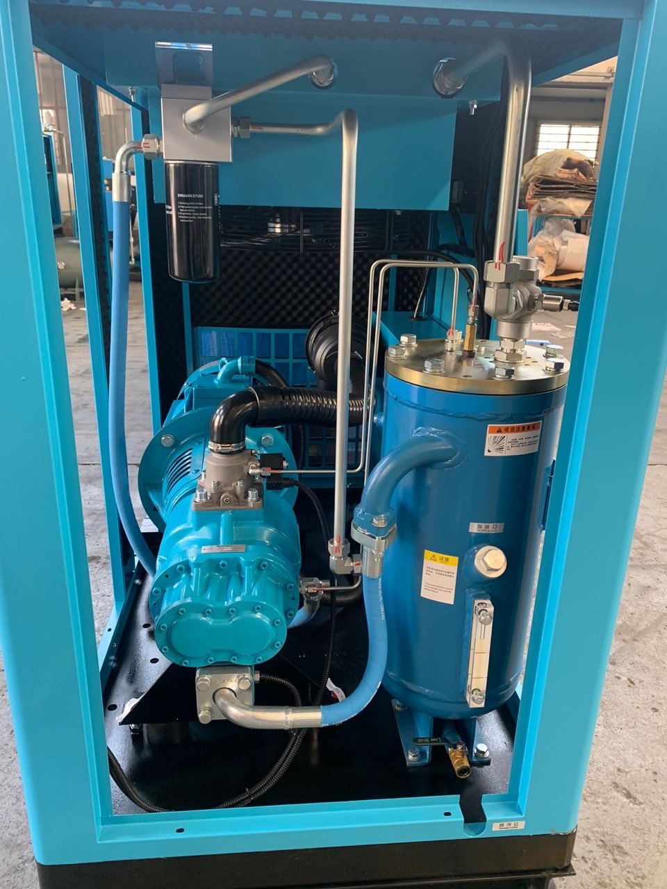 All-in-one High Pressure Screw Air Compressor for Fiber Laser Cutting Application