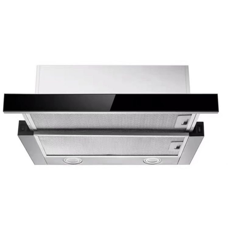 Kitchen Appliance Cooker Chimney Hood Range Pull Out Air Suction Home Built in Extractor Range Hood Stainless Steel Under Cabine