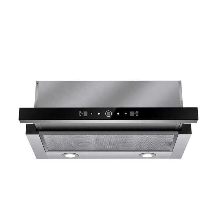 Kitchen Appliance Cooker Chimney Hood Range Pull Out Air Suction Home Built in Extractor Range Hood Stainless Steel Under Cabine