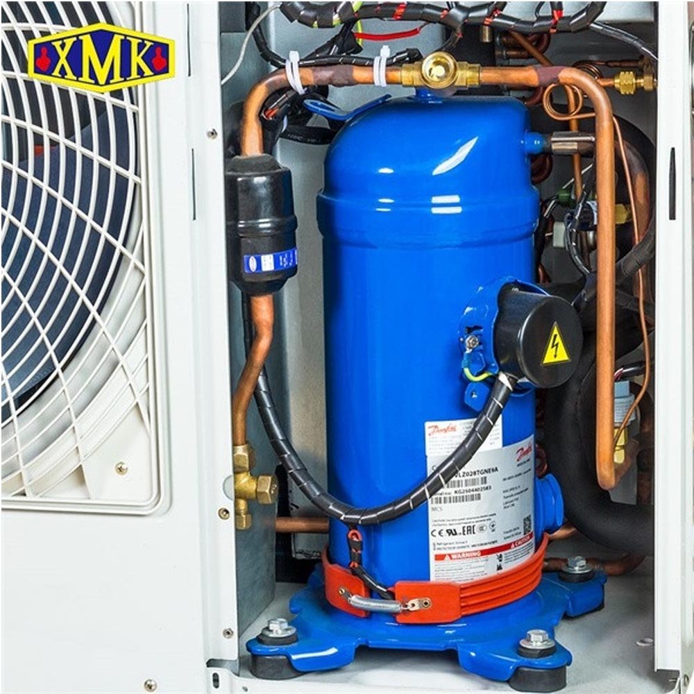 XMK Refrigeration GU02HE 2HP Industrial Condensing Unit High Temp R22 Cold Room Outdoor Unit ZB15KQ Scroll Compressor 8°-15