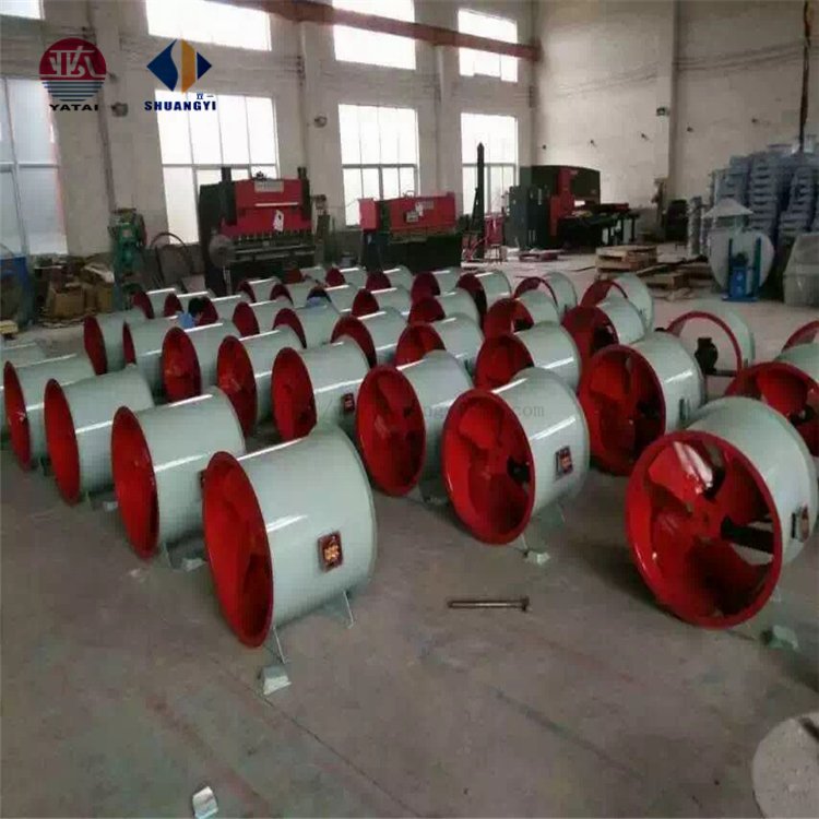 Axial Flow Fans Manufacture Large air Volume Smoke Exhaust Blower FRP / GRP Anti-corrosion Blower PP Plastic Ventilator