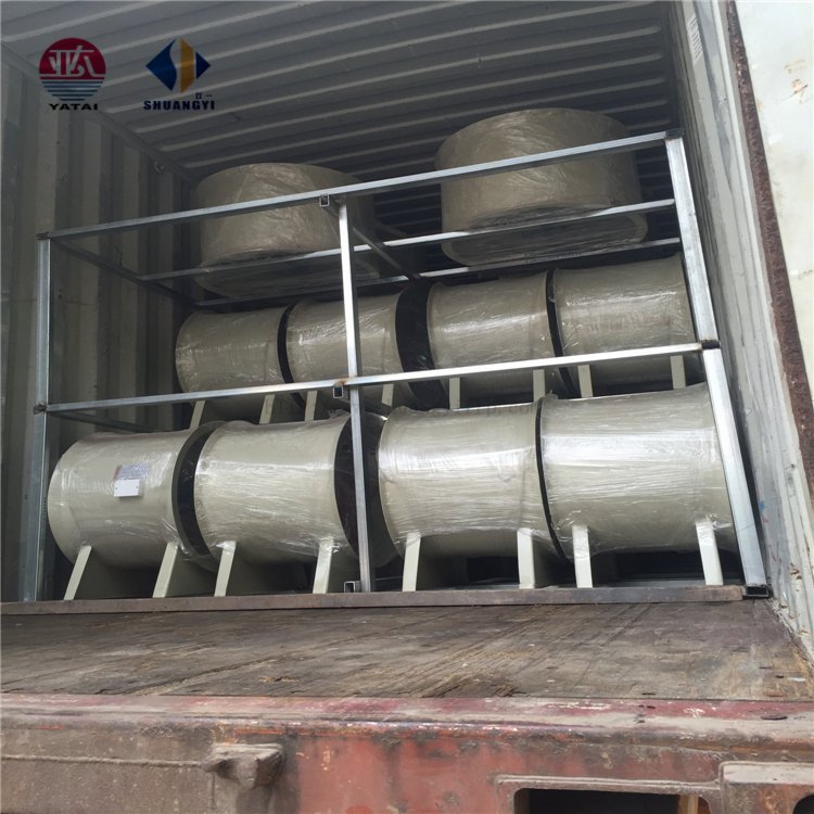 Axial Flow Fans Manufacture Large air Volume Smoke Exhaust Blower FRP / GRP Anti-corrosion Blower PP Plastic Ventilator