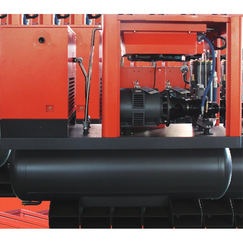 Air Compressors Industrial 10 HP 7.5 KW Combined Rotary Screw Air Compressor for Sandblasting