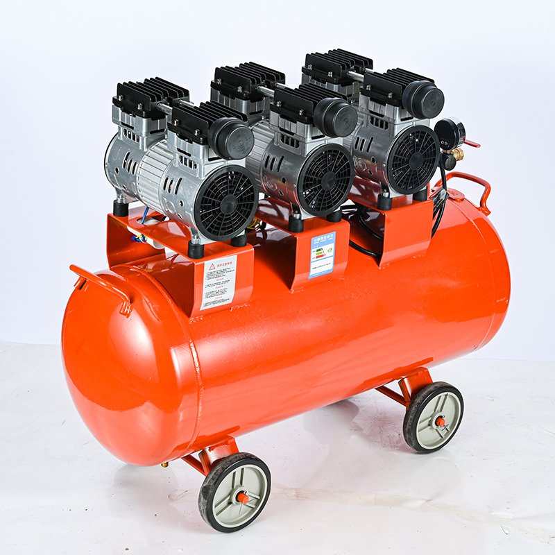 Factory Sale Industrial Compressors Machine Air Compressor 90 Liter Oil Free Air Compressor Custom