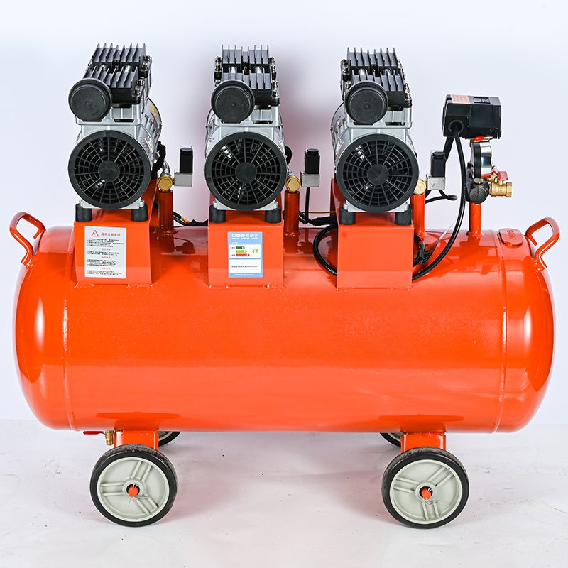 Factory Sale Industrial Compressors Machine Air Compressor 90 Liter Oil Free Air Compressor Custom
