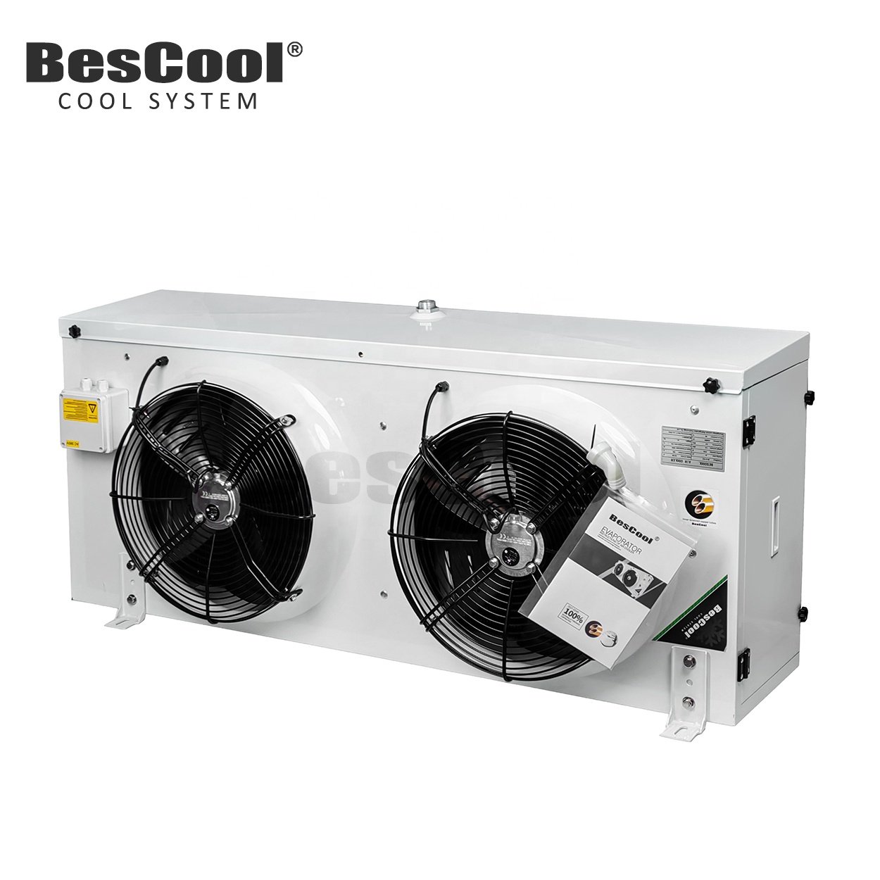 Bescool High Air Duct Evaporator Premium Ceiling Mounted Air Cooler Hot Sale High-Quality Cold Storage Condenser Air Conditioner