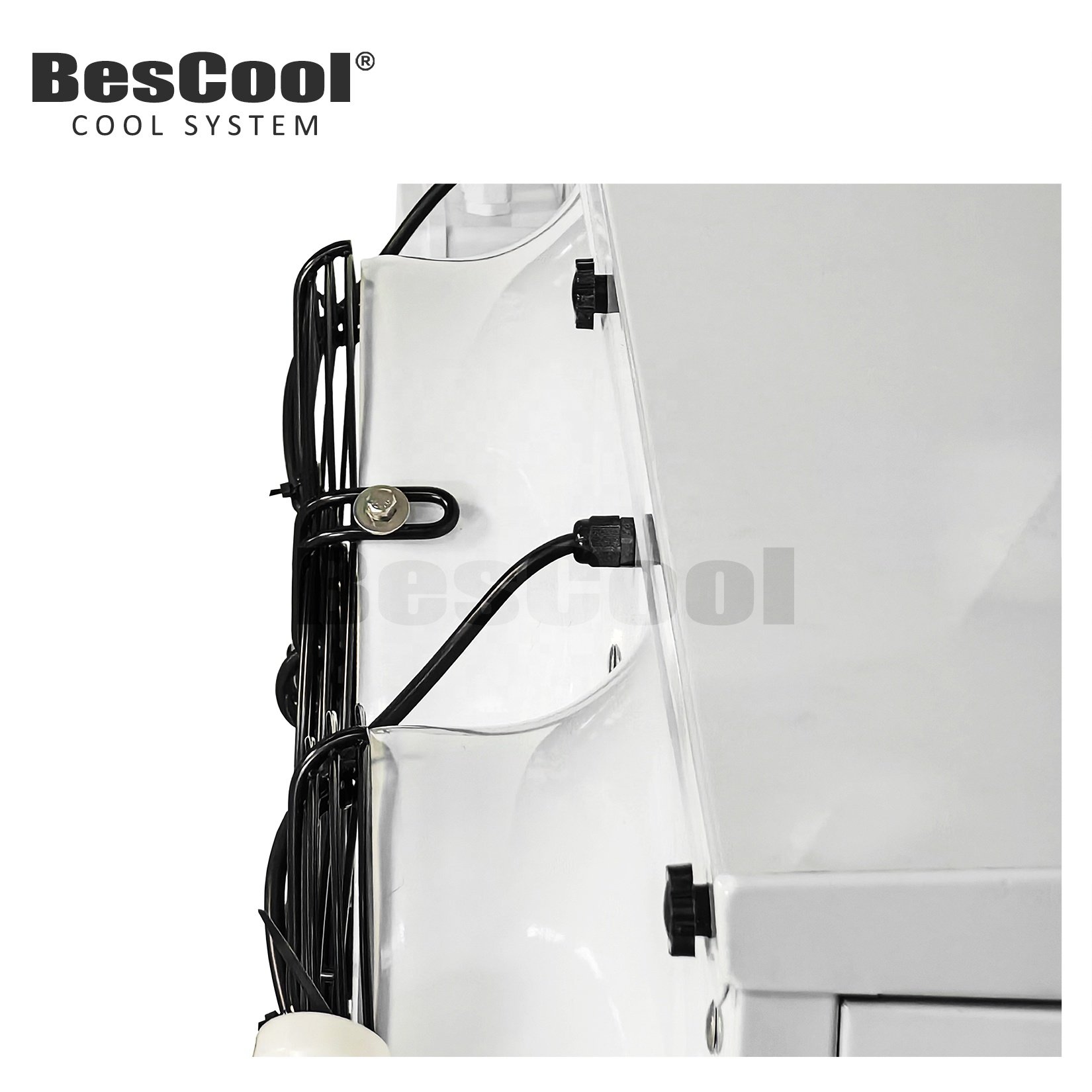 Bescool High Air Duct Evaporator Premium Ceiling Mounted Air Cooler Hot Sale High-Quality Cold Storage Condenser Air Conditioner