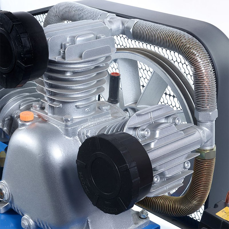 SPERAN 7.5Hp 500L Portable 3 Cylinder Piston Belt Driven Air Compressor