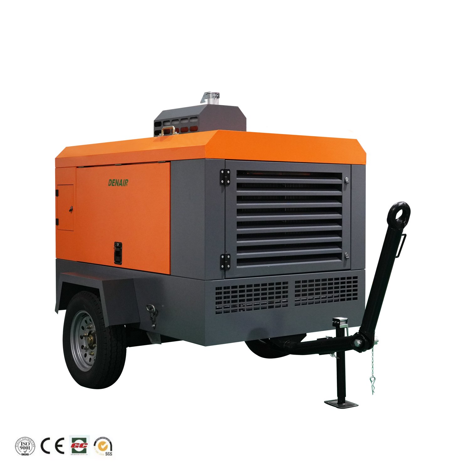 10Bar 400CFM Best Diesel Portable Air Compressor Brand