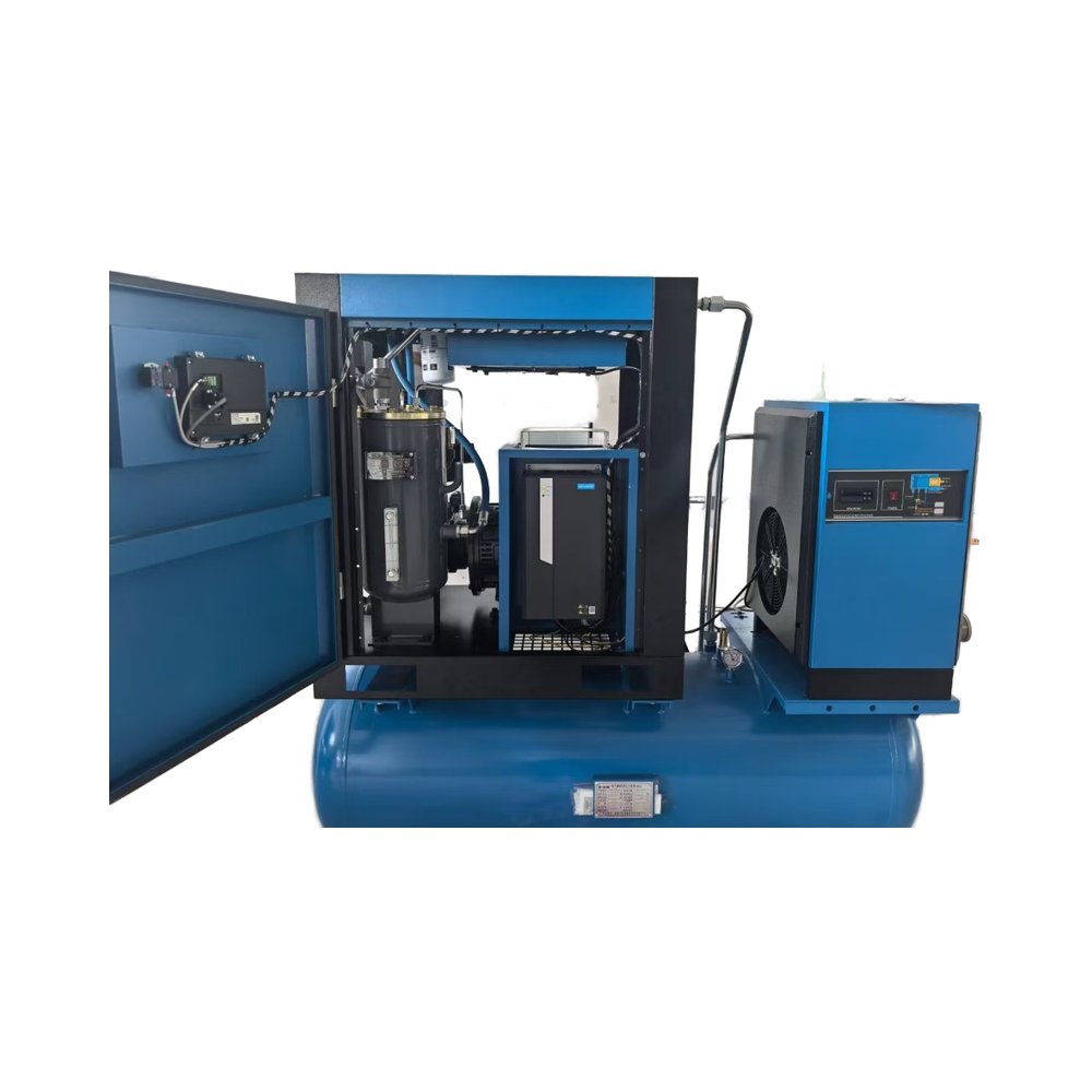 Dedicated 22KW Screw Air Compressor for Laser Cutting High Pressure New Technology 220V/380V