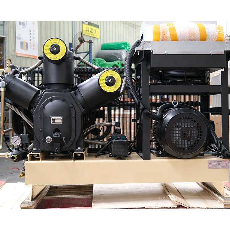 AIRHORSE 11KW 15KW 18.5KW 22KW Booster and High Pressure 30bar 40bar Piston Air Compressor for Bottle Blowing and Laser Cutting