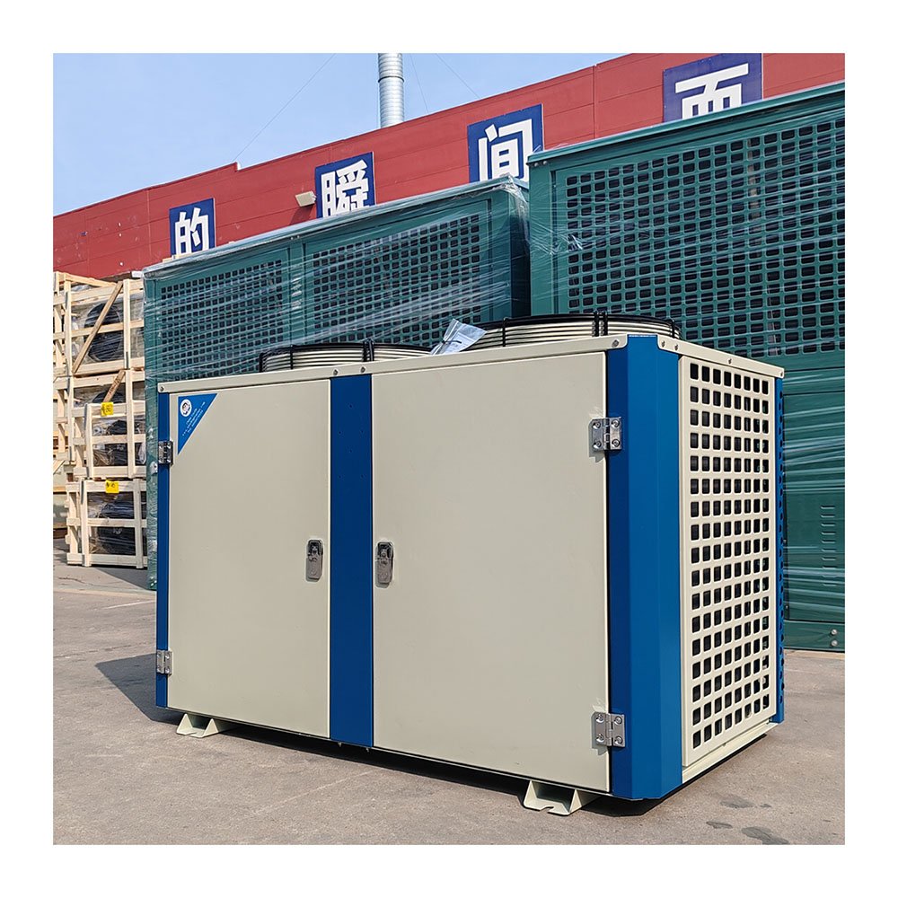 Chinese FNU Type Condenser Industrial Piston air Parallel Refrigeration Compressor Condensing Unit