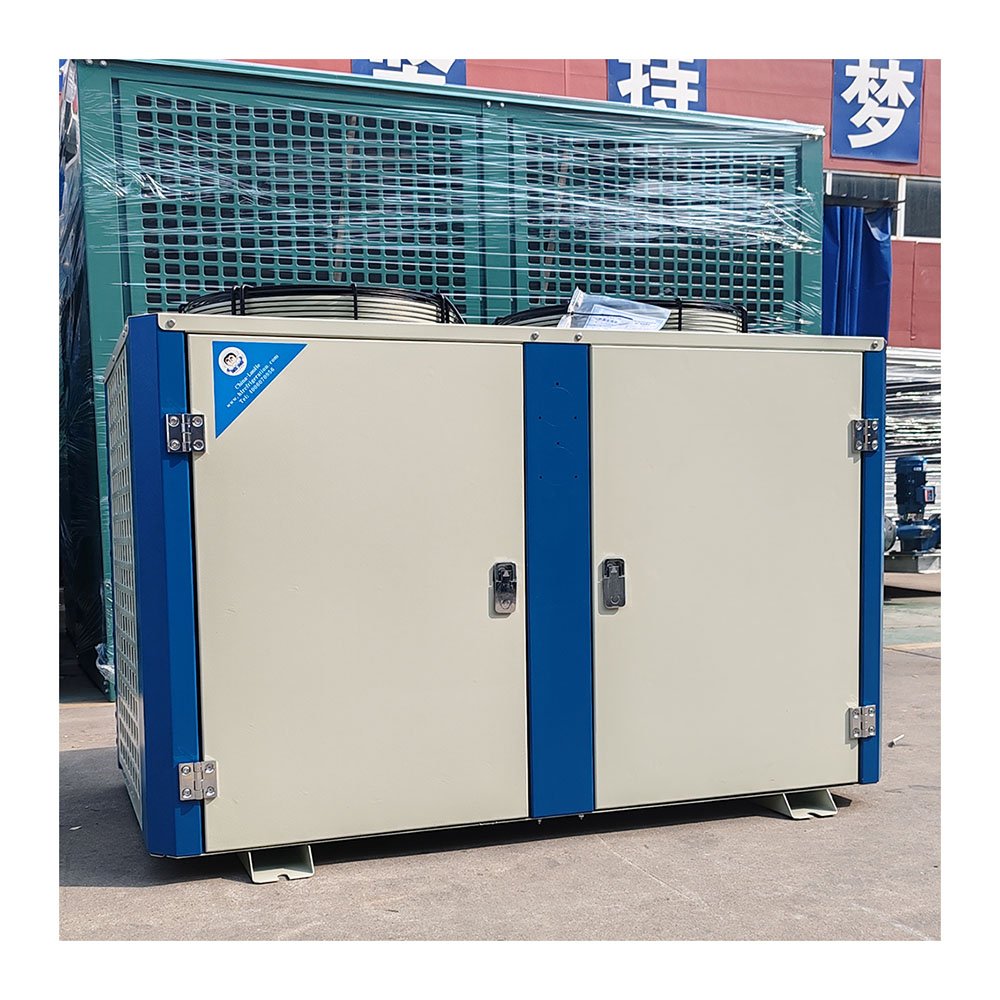 Chinese FNU Type Condenser Industrial Piston air Parallel Refrigeration Compressor Condensing Unit