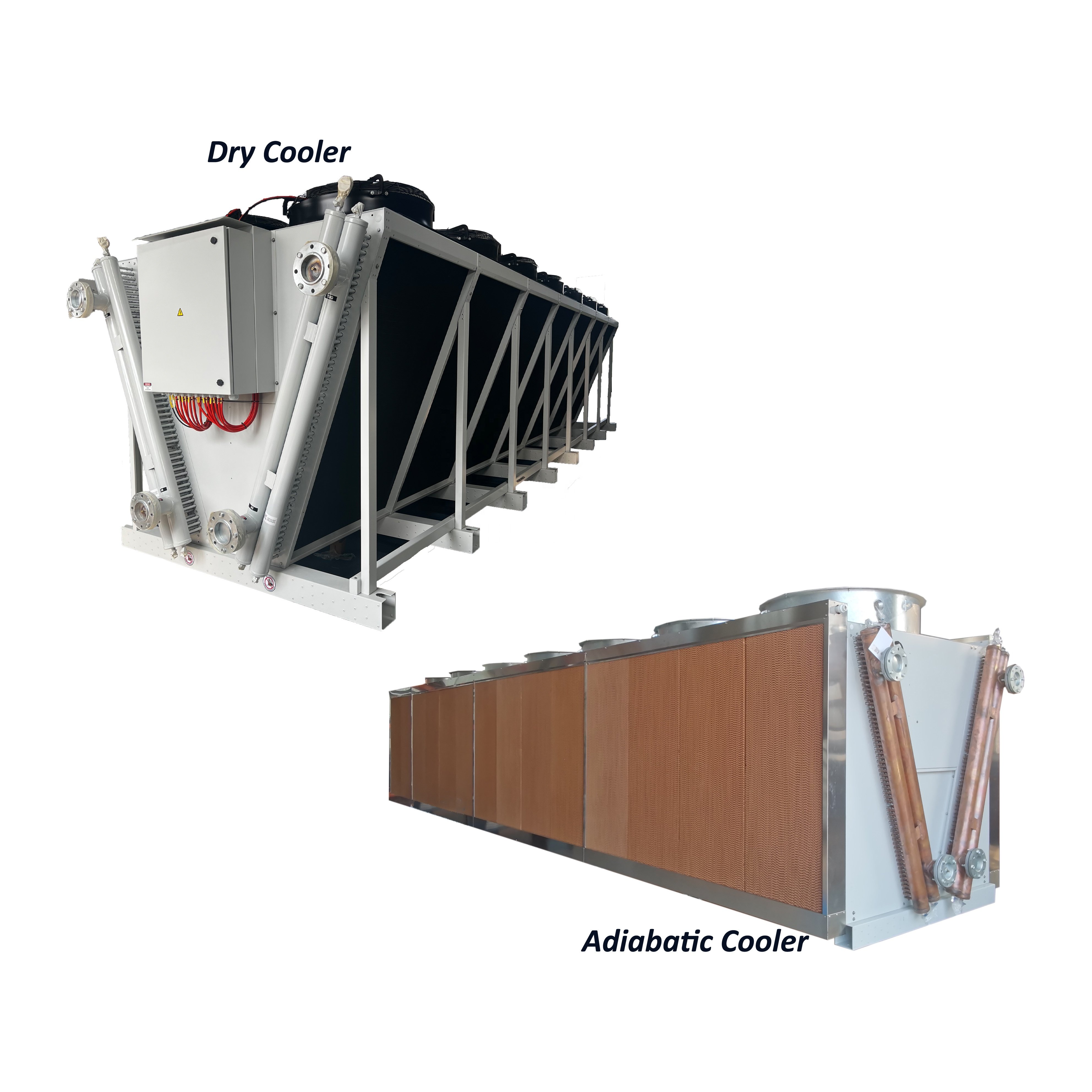 2025 Best Selling AIR Double Effect Condenser and Hot Sales Evaporator for Machinery Industries Adiabatic Cooler