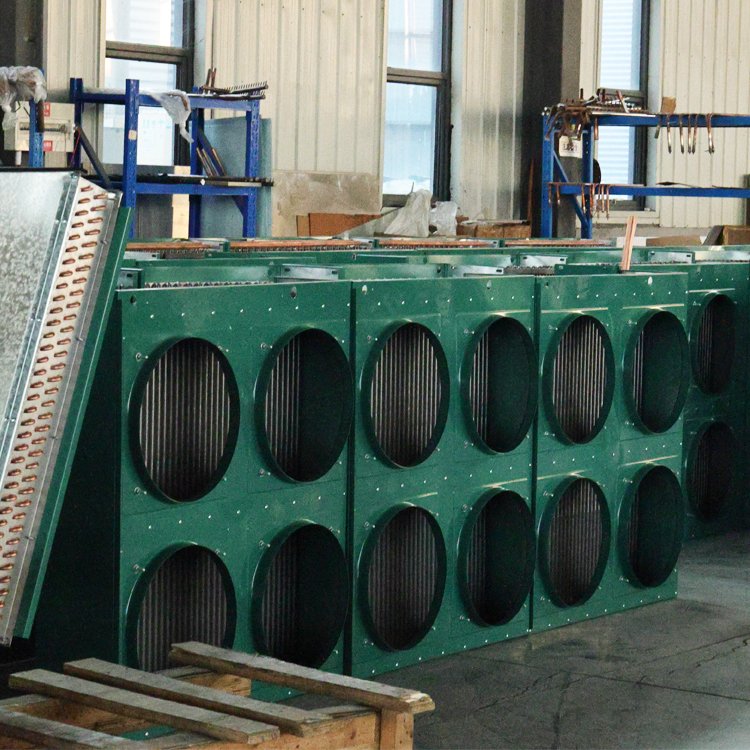 Lucky Star Refrigeration and Air Conditioning Heat Exchange Part 5HP Condensers Cooler Industrial Freezer Bitzer Condensing Unit