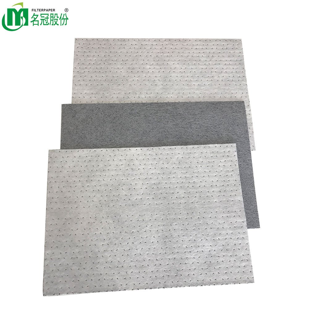 Air Conditioner Activated Carbon Non Woven Fabric Filter Paper Roll