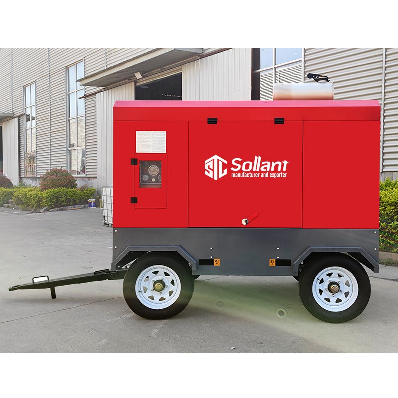 5.5kw 7.5kw 11kw 15kw 22kw air Compressor diesel air Compressor for Drilling Rig Portable Compressor