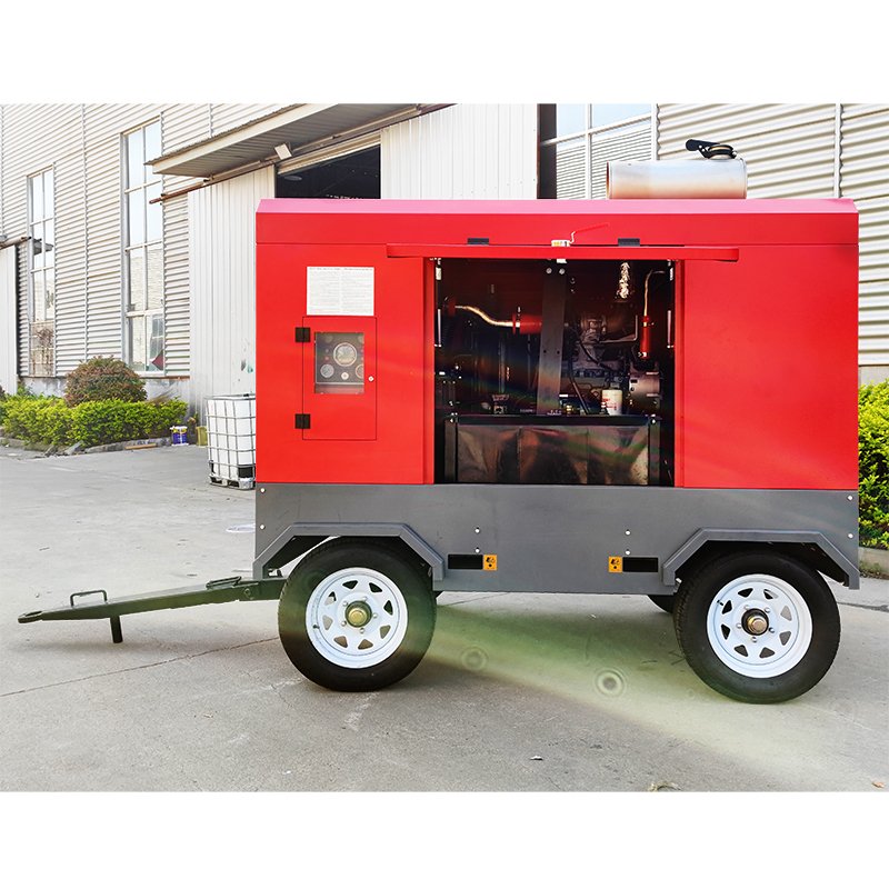 5.5kw 7.5kw 11kw 15kw 22kw air Compressor diesel air Compressor for Drilling Rig Portable Compressor