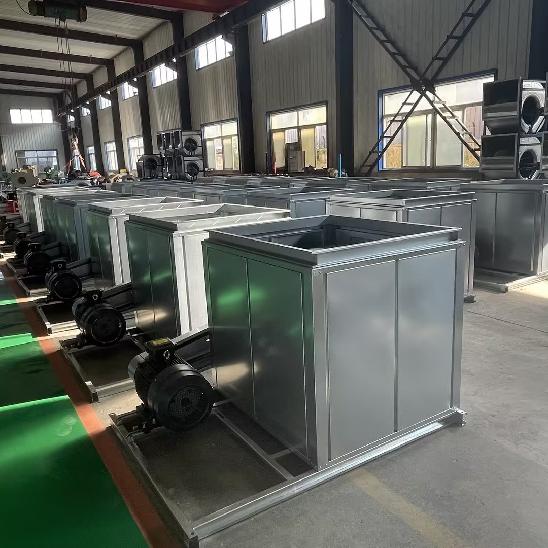 Powerful 380V Industrial Ventilation Exhaust Commercial Air Blower Fan Free Standing Mount Stainless Steel Blades OEM Support