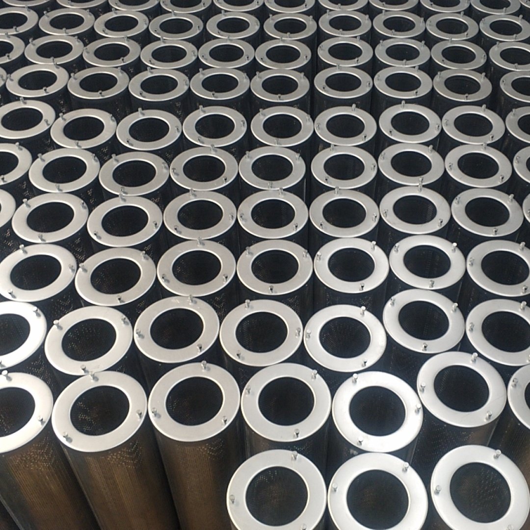 HVAC Commercial air Purification Cylinder Carbon Filter 145mm X 450mm air Canister Cylinder