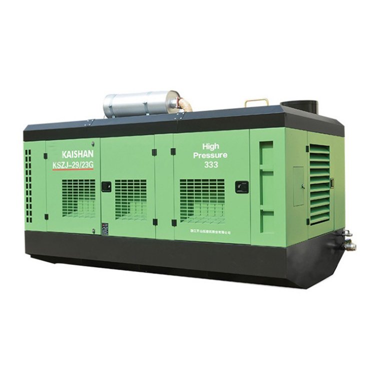 Diesel Engine Screw air Compressor with Wheels diesel Engine air Compressor