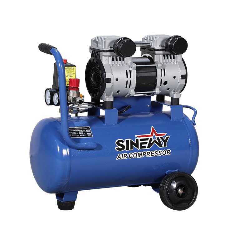 Compresor De Aire Para Pintar 8Bar 1.5Kw 220V Durable Industrial Small Oil Free Air Compressor