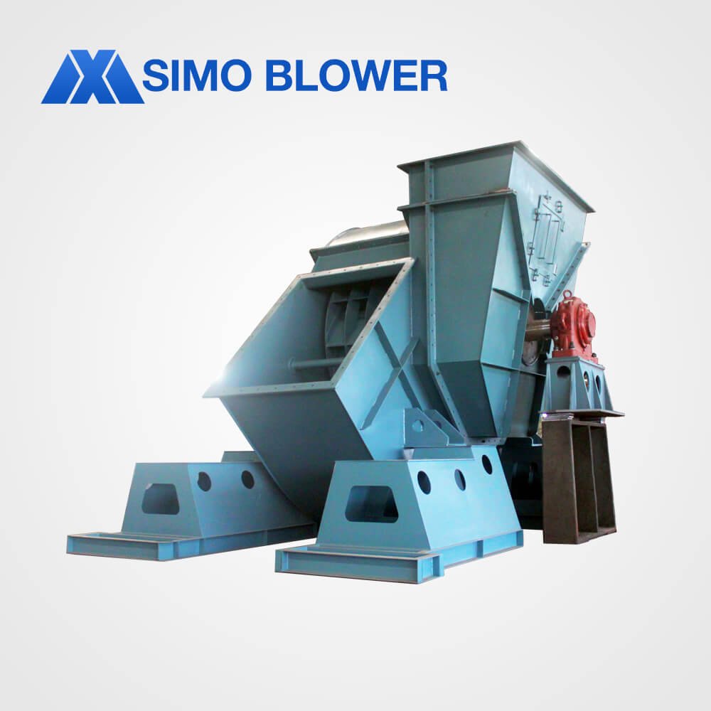 Double Inlet Customized Industrial Bag Filter Dust Blower 1450 Rpm Centrifugal Blower