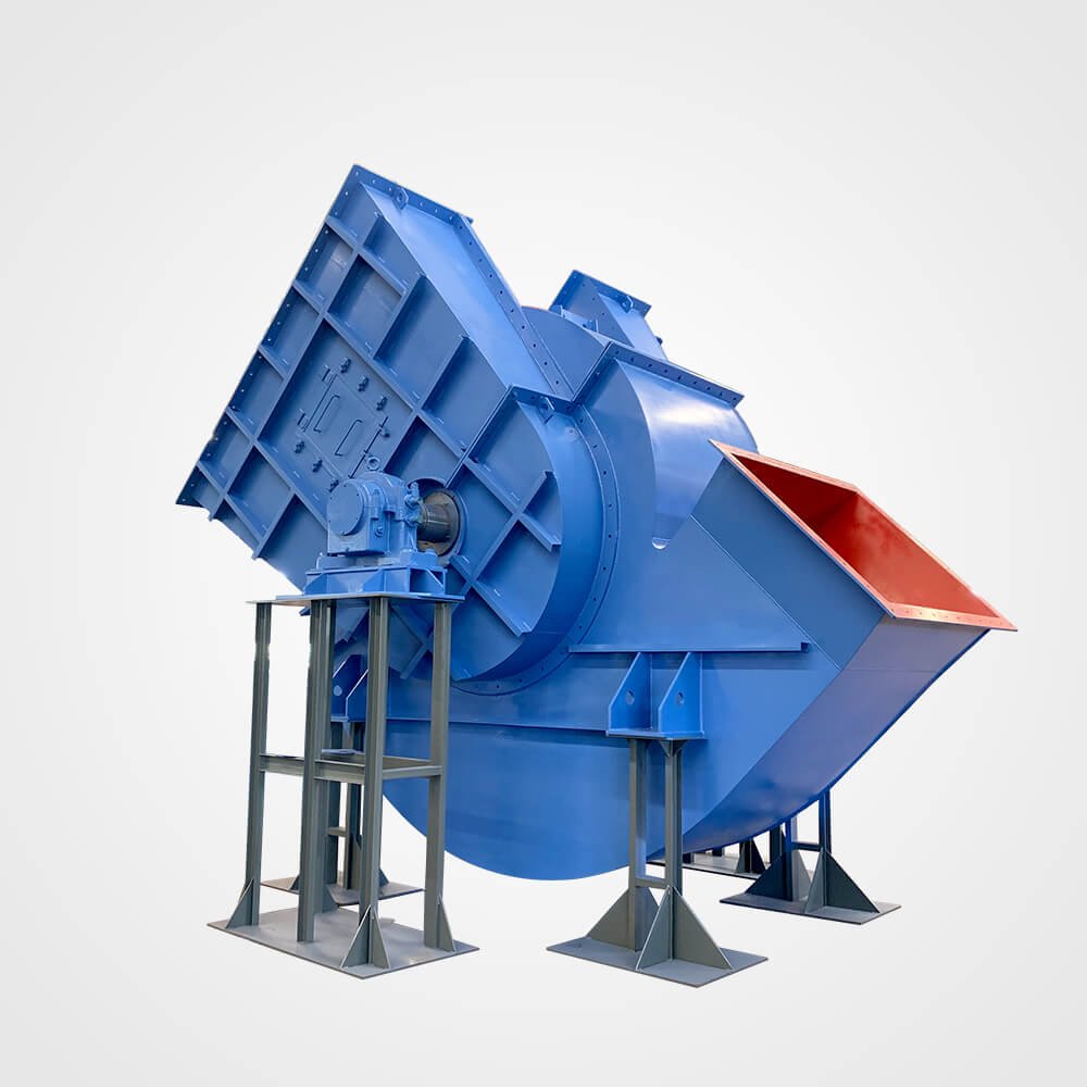 Double Inlet Customized Industrial Bag Filter Dust Blower 1450 Rpm Centrifugal Blower