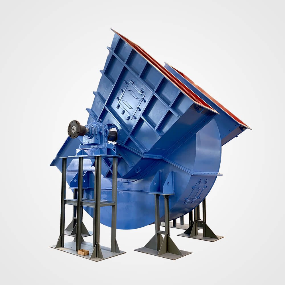 Double Inlet Customized Industrial Bag Filter Dust Blower 1450 Rpm Centrifugal Blower