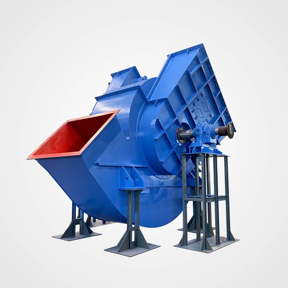 Double Inlet Customized Industrial Bag Filter Dust Blower 1450 Rpm Centrifugal Blower