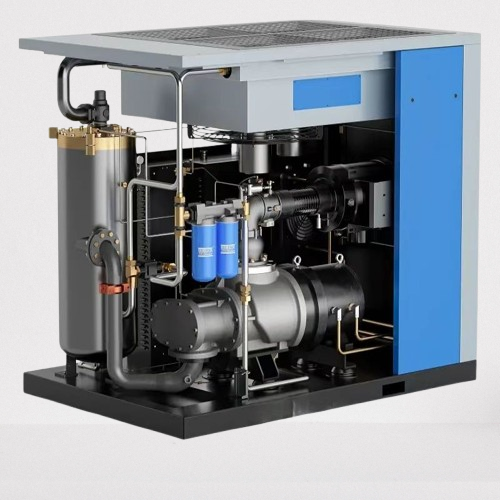 180HP/132Kw 8-Bar Screw Air Compressor 24M3/min 847.6cfm Gas Powered New Condition 380v Construction Scroll Engine Motor Gear