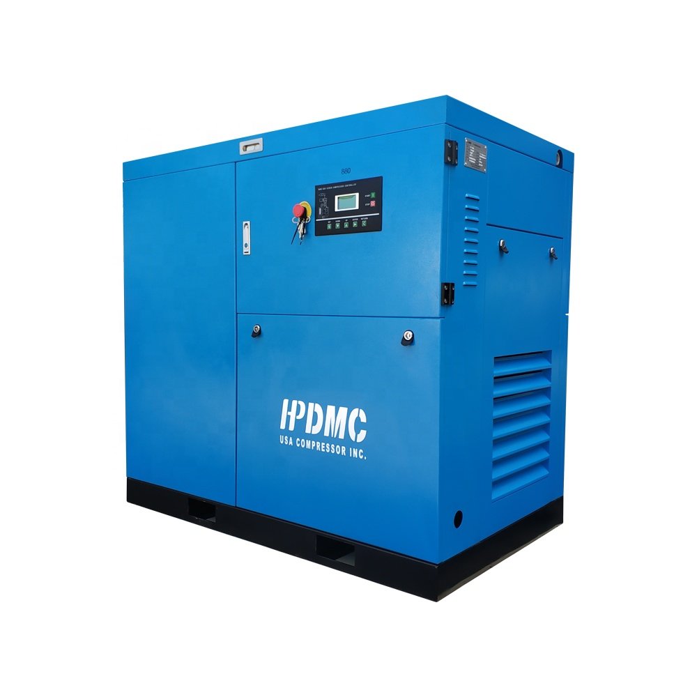 HPDMC Industrial Screw Air Compressor Electric 20HP (15kW) 8Bar | CE & ISO Certified | Energy-Saving Heavy Duty