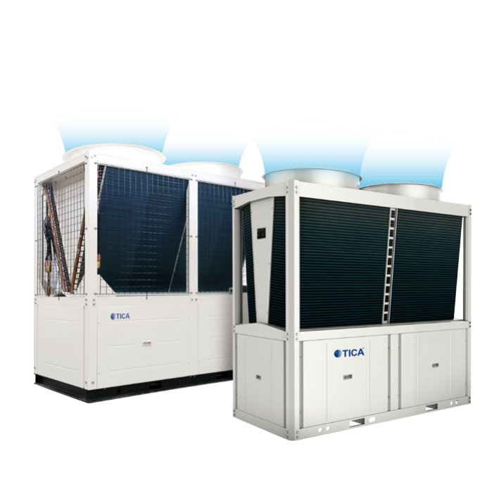Reconditioned 10HP Dry Cooler Air Conditioner Leaking Water Outside V Type Box Condensing Unit