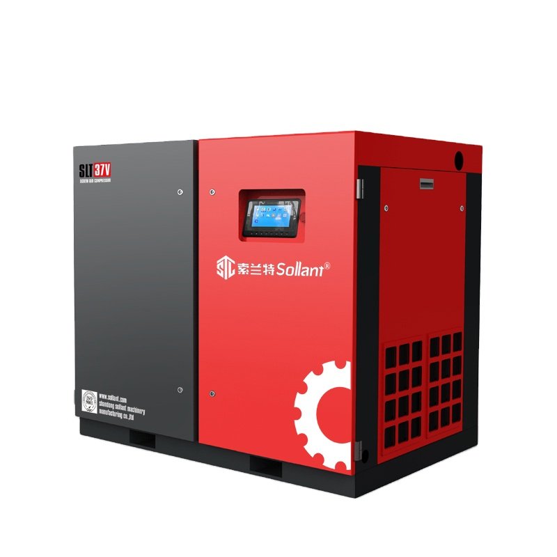 SLT-37V Electric Ac Power Screw air Compressors Type Made in China 50hp 37kw