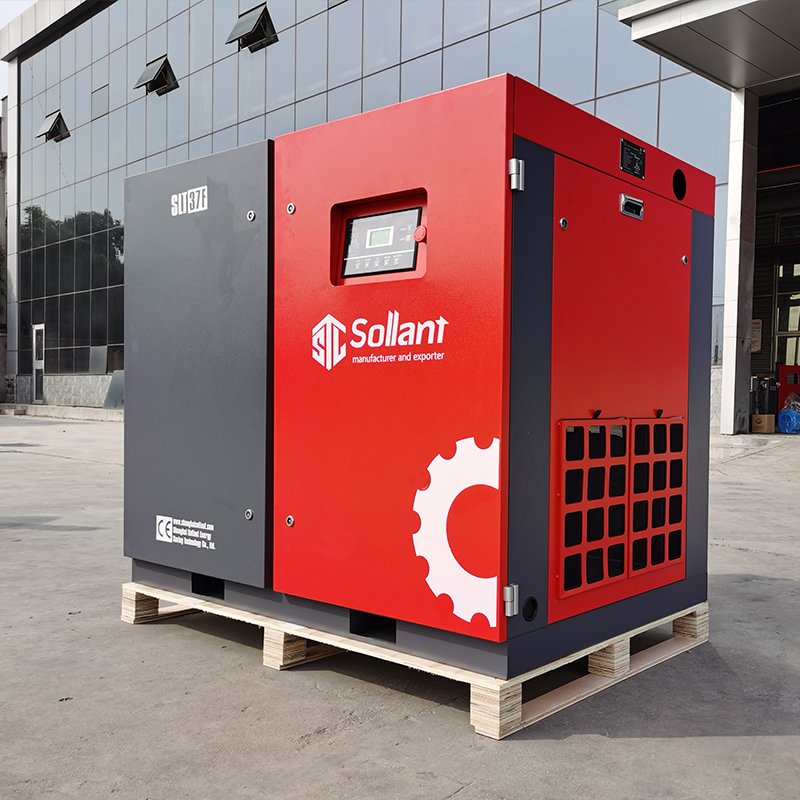 SLT-37V Electric Ac Power Screw air Compressors Type Made in China 50hp 37kw