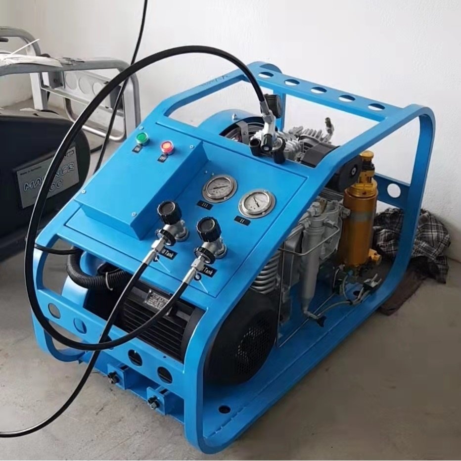 SCW250P Professional Factory Made 300bar scuba Diving Portable air Compressor