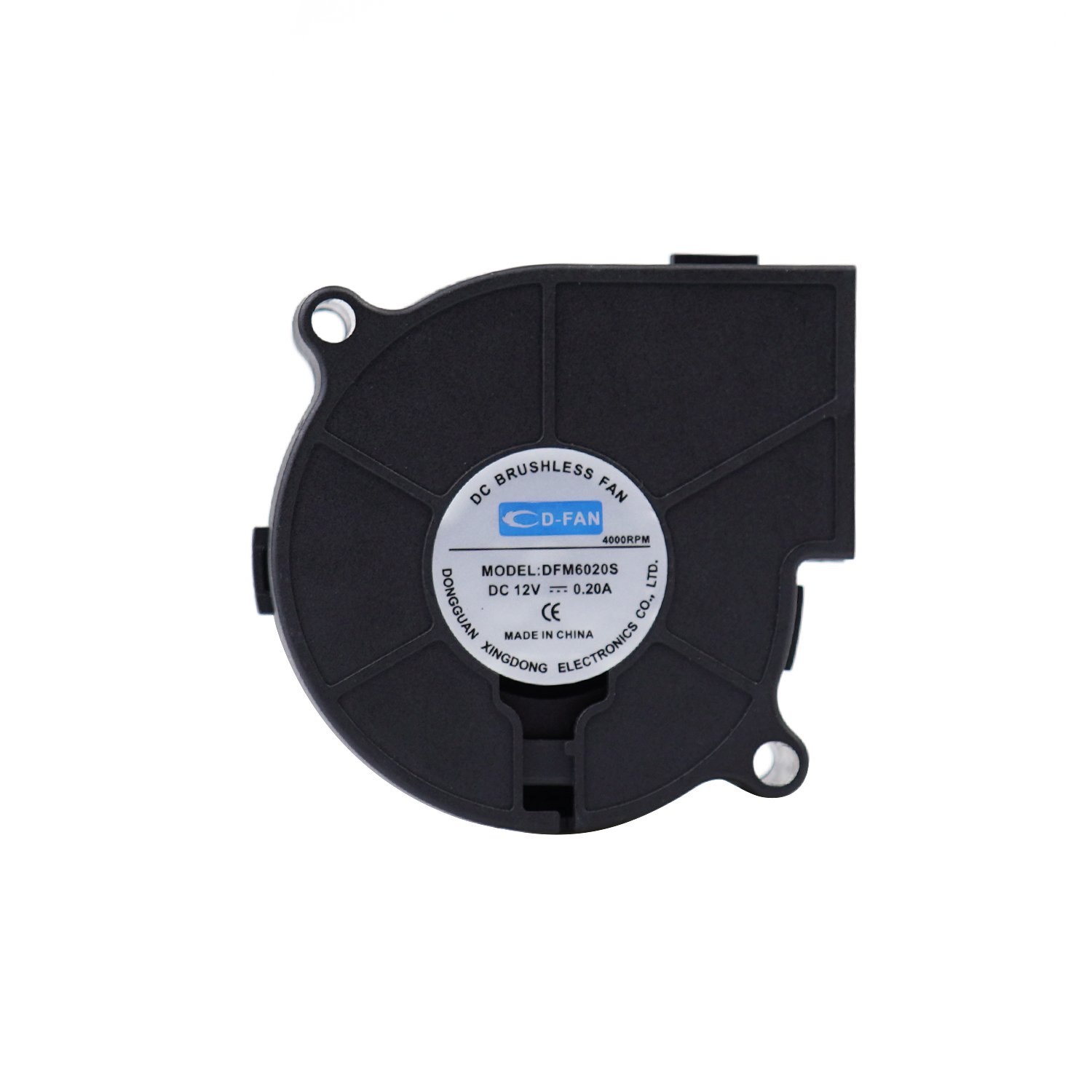 Silent Plastic Fans 60x60x20mm 24v 12v Mini Centrifugal Cooling Dc Blower 60mm 6020