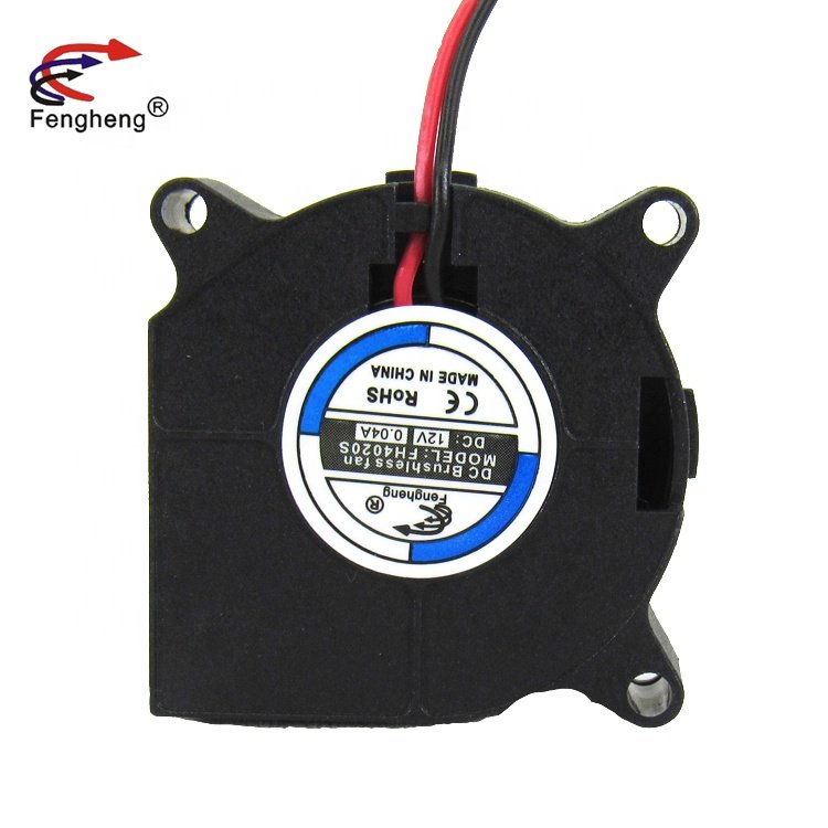 Micro Blower Fan Dc 3v 5v 9v 12v 24v OEM/ODM Plastic 40mm Brushless 40mmx40mmx20mm Centrifugal Fan